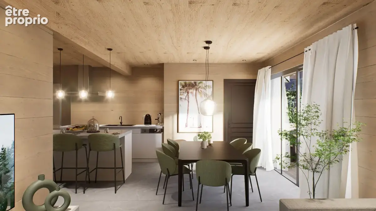 VEFA - Appartement neuf de 76 m² : terrasse plein sud, ascenseur et intérieur à votre goût GRAND COMBE CHATELEU - photo 3