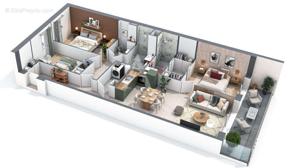 Appartement à SAINT-GILLES-CROIX-DE-VIE