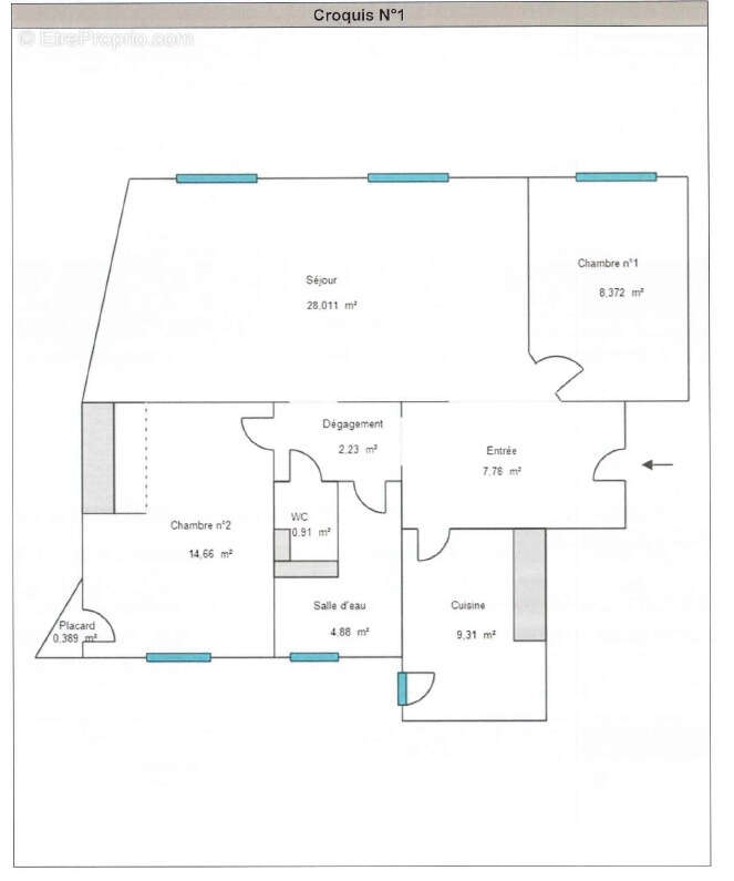 Appartement à NANTES