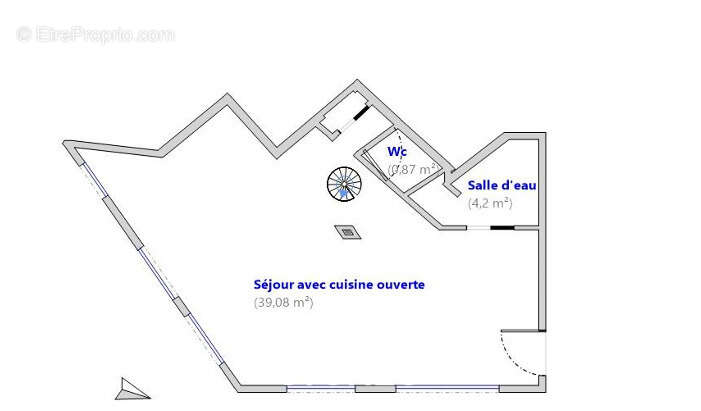 Appartement à PARIS-19E