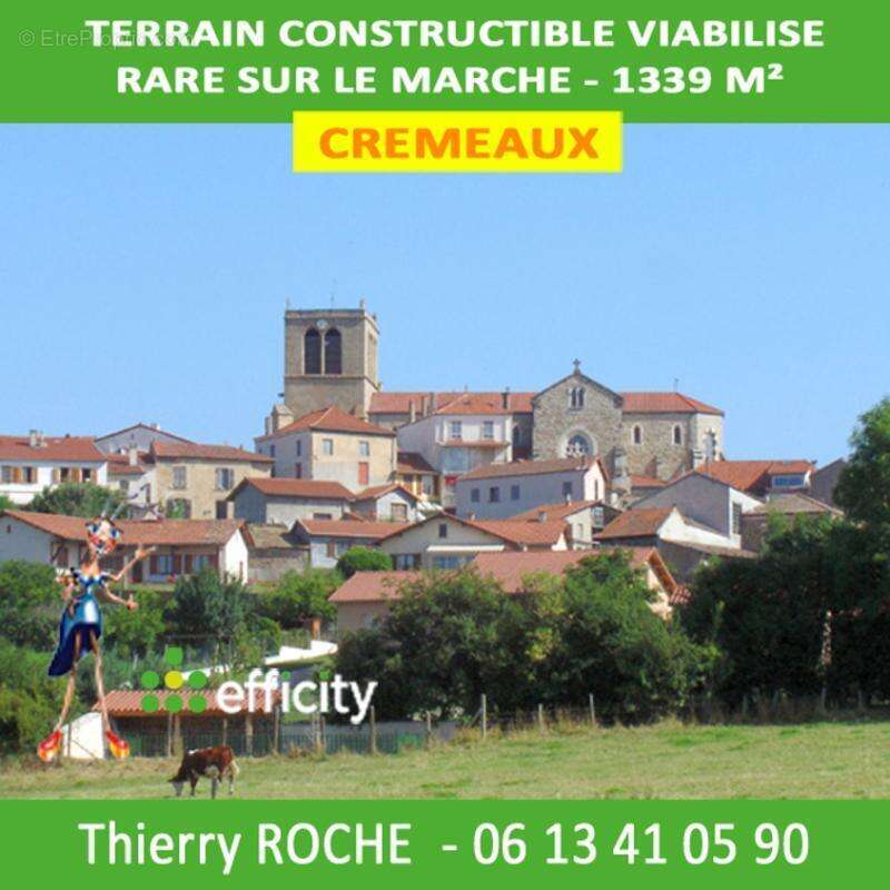 Terrain 1 339 m² à vendre à Cremeaux (42260) - photo 2