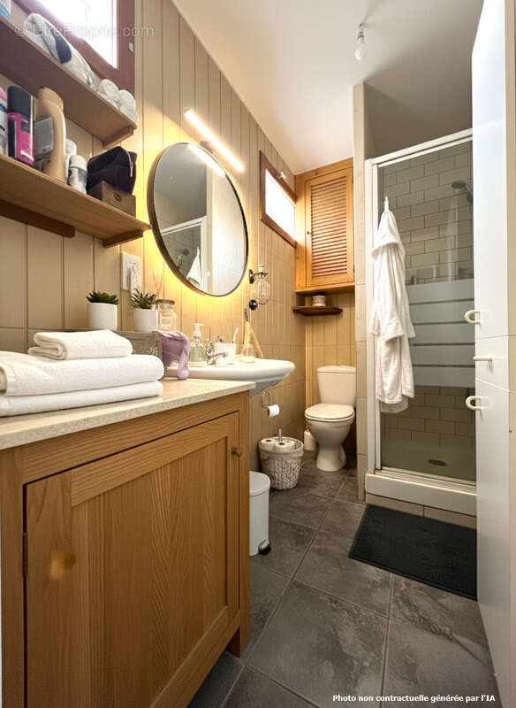 Maison de ville en pierre de type T3 avec extérieur - photo 6