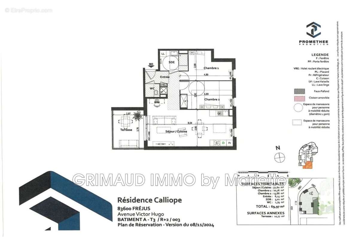 Appartement à FREJUS