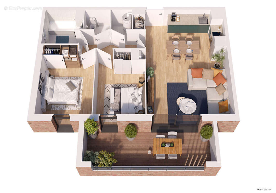 Appartement à TOULOUSE