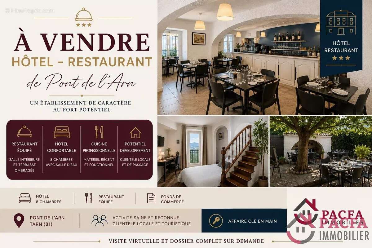 Fonds de Commerce Hôtel Restaurant - photo 3