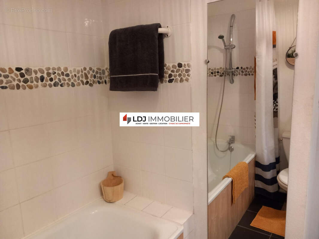 salle de bains - Appartement à CANET-EN-ROUSSILLON