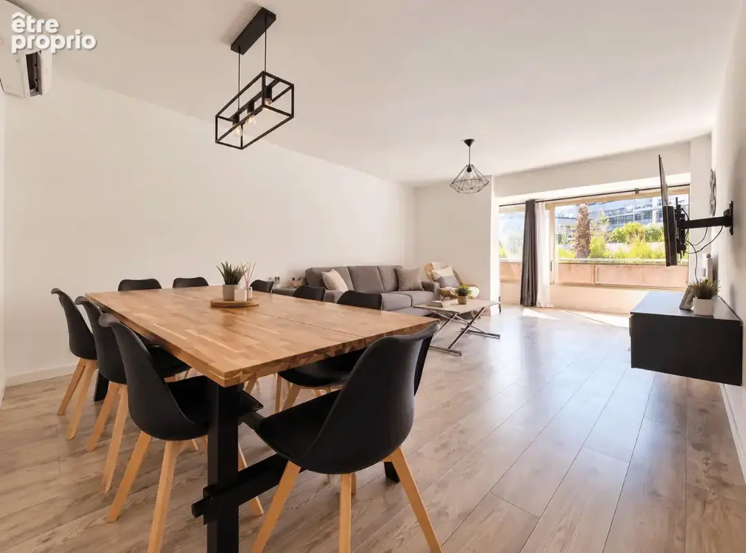 Vieux cannet rare ! t3 de 86 m2 sol refait dernier étage exterieurs garage cave 2673€/m2 - photo 2
