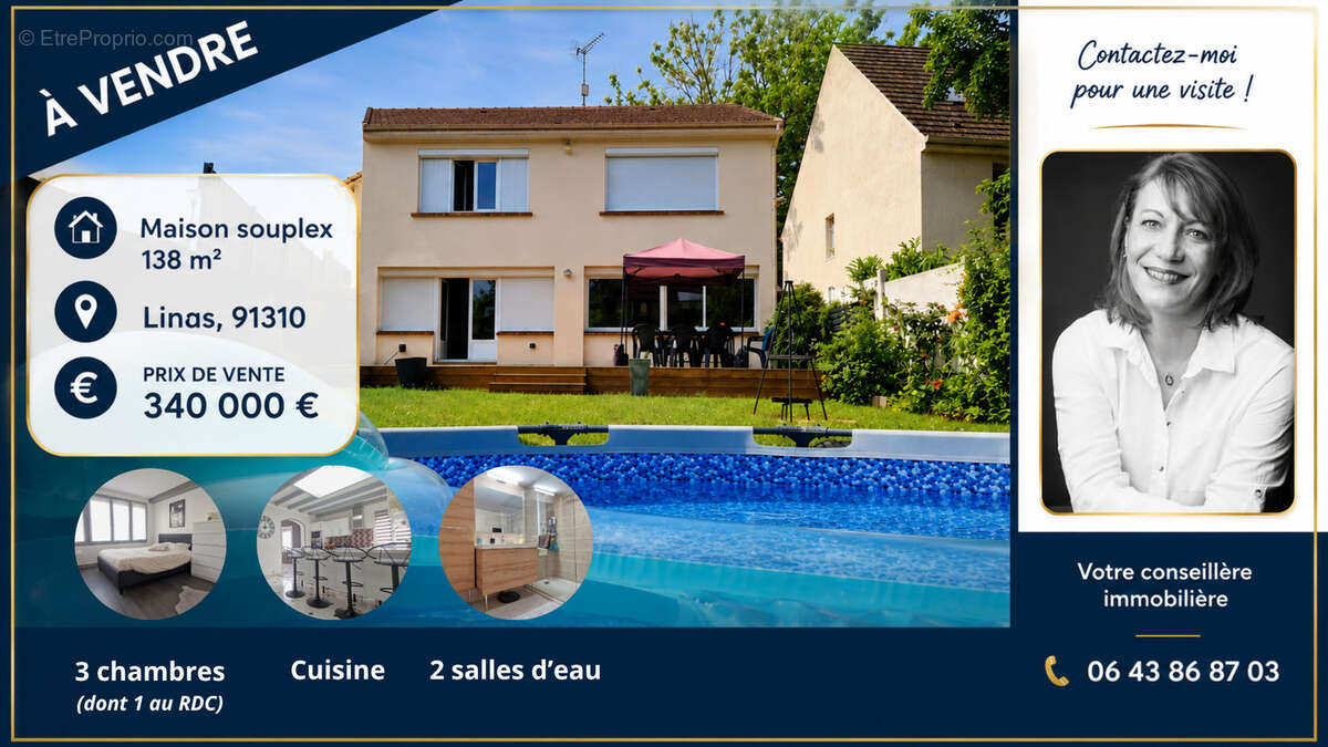Maison familiale coup de cœur de 138 m2   Volumes & Sérénité à Linas (91310) - photo 23