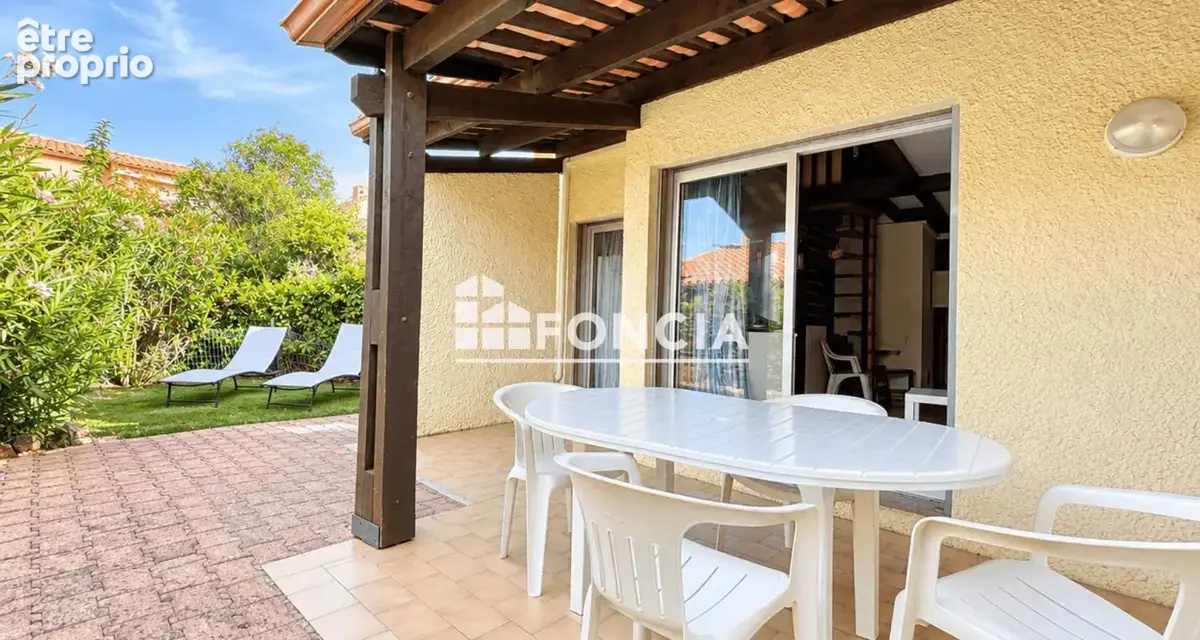 Le cap d’agde – la clape – pavillon t2 duplex avec jardin et parking privatif - photo 2