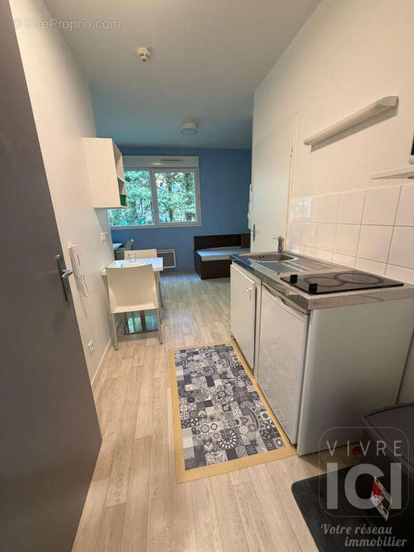 Appartement Nantes - Porte de la chapelle 1 pièce(s) 18.70 m2 - photo 2