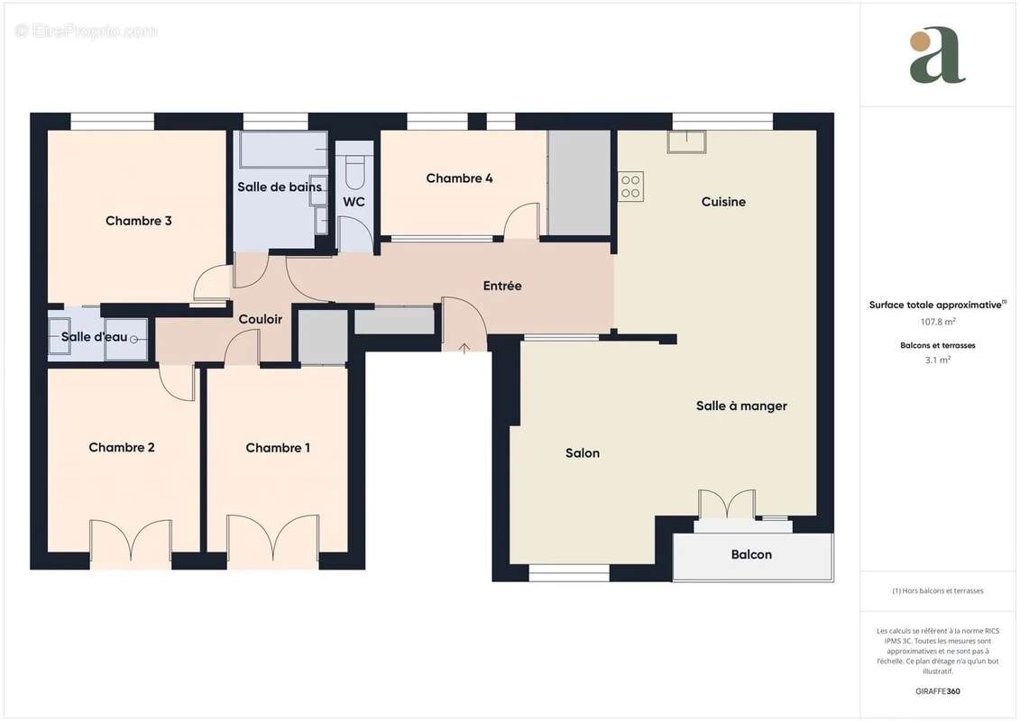 Appartement à NANTES