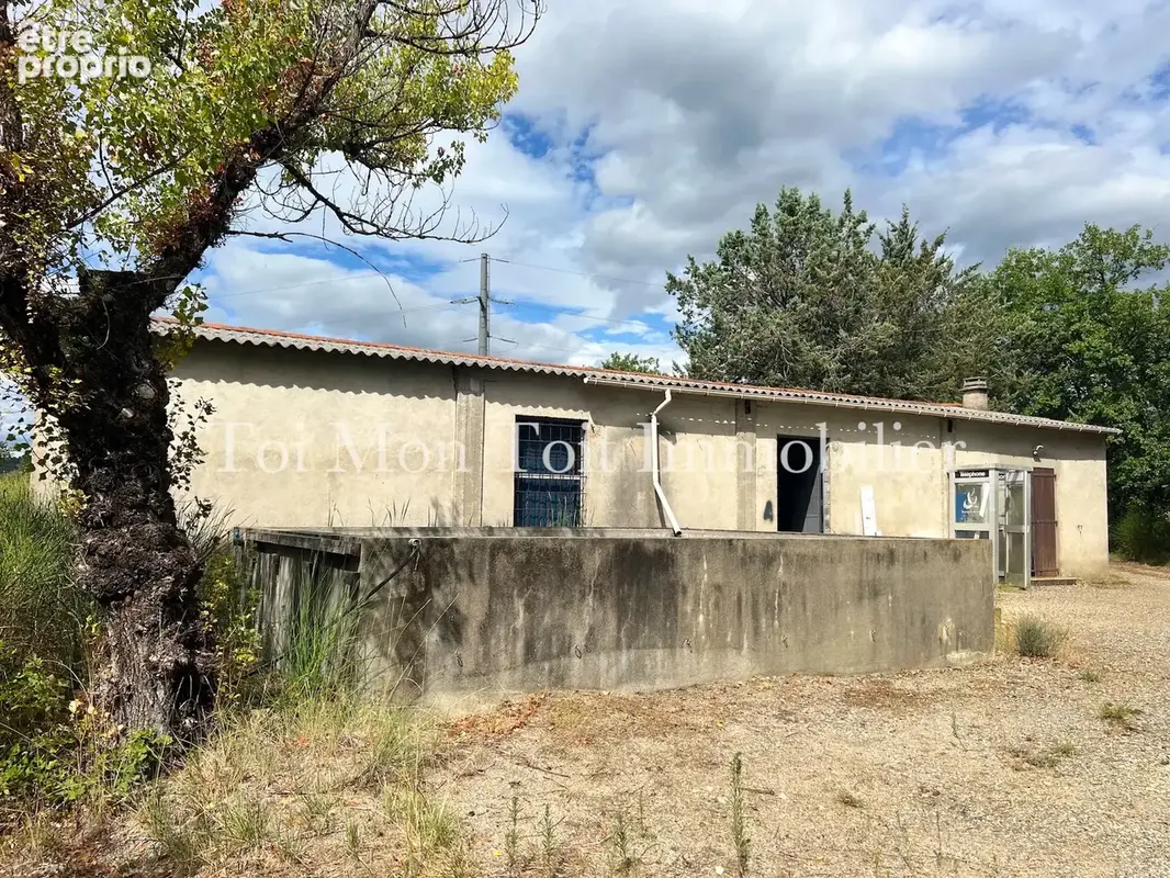 Sur 6000 m2, Villa F4 + 2 grands hangars situés sur la commune de Durfort et Saint-Martin - photo 9