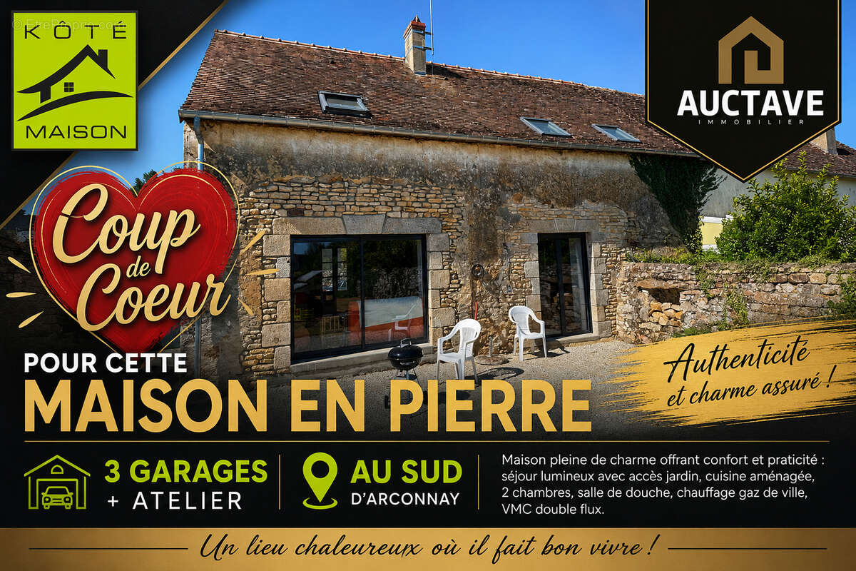 Maison en pierre au sud d'alencon - photo 2