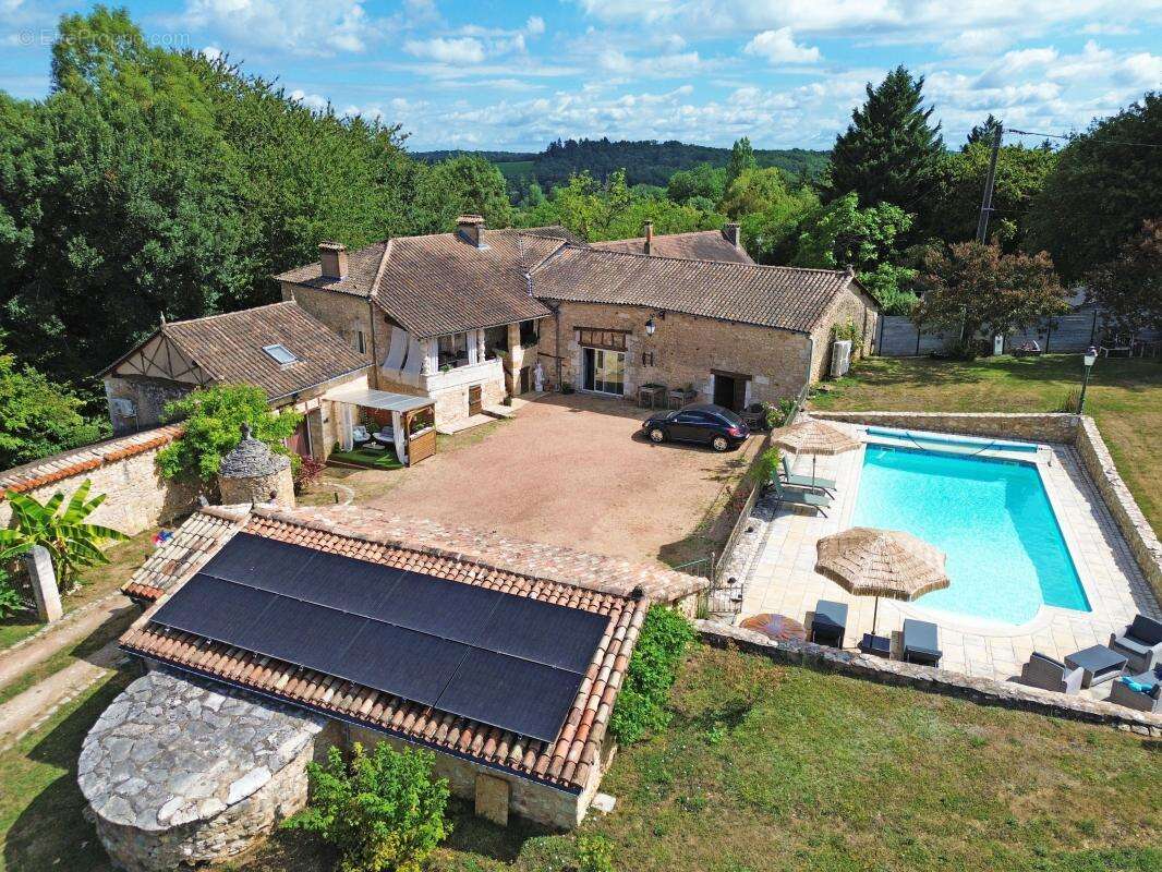 Maison avec gîte et piscine au calme - photo 34