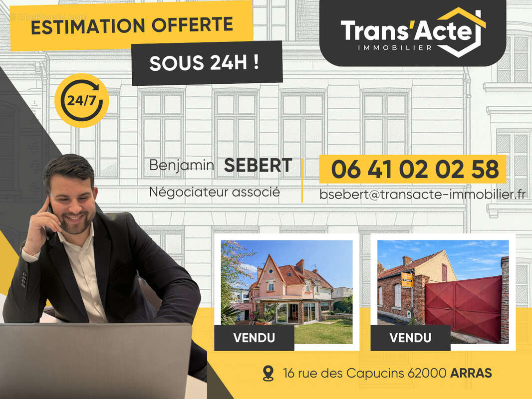 Maison à LATTRE-SAINT-QUENTIN