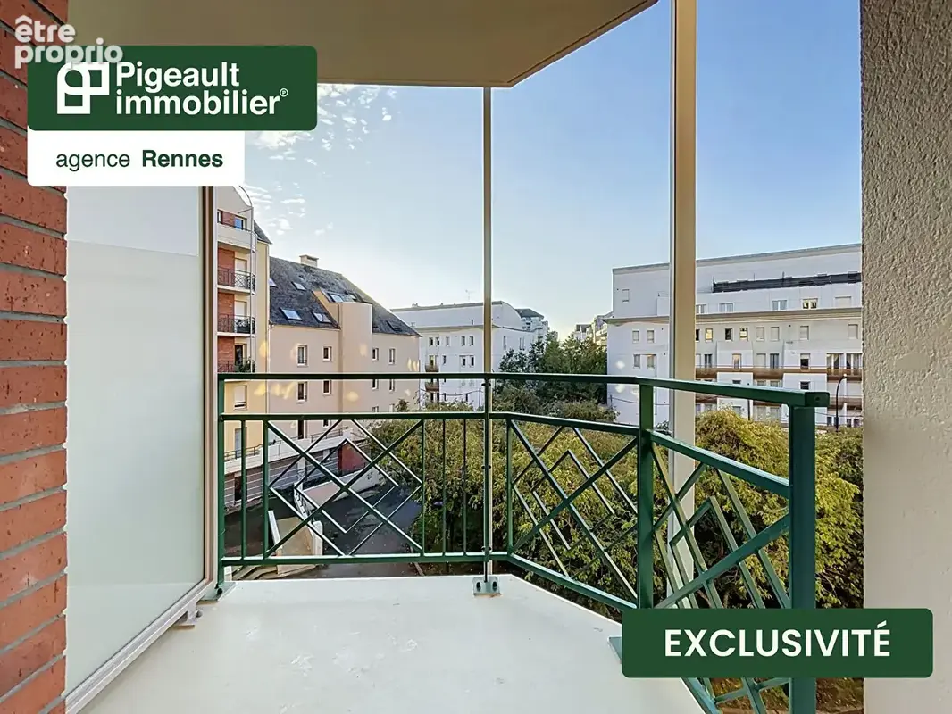 Studio à vendre - Rennes - Saint Hélier - Proche gare - Balcon - Parking - photo 2