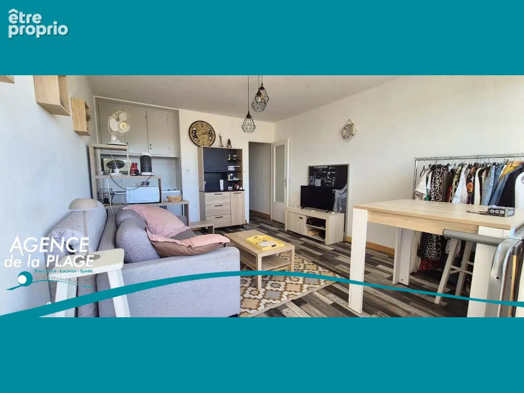 Appartement St Jean De Monts 1 pièce(s) 25.19 m2 - photo 4