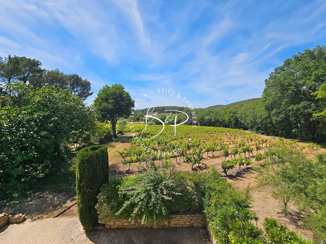 Proche Lorgues, Maison de hameau pleine d'âme avec vue imprenable sur les vignes - photo 3
