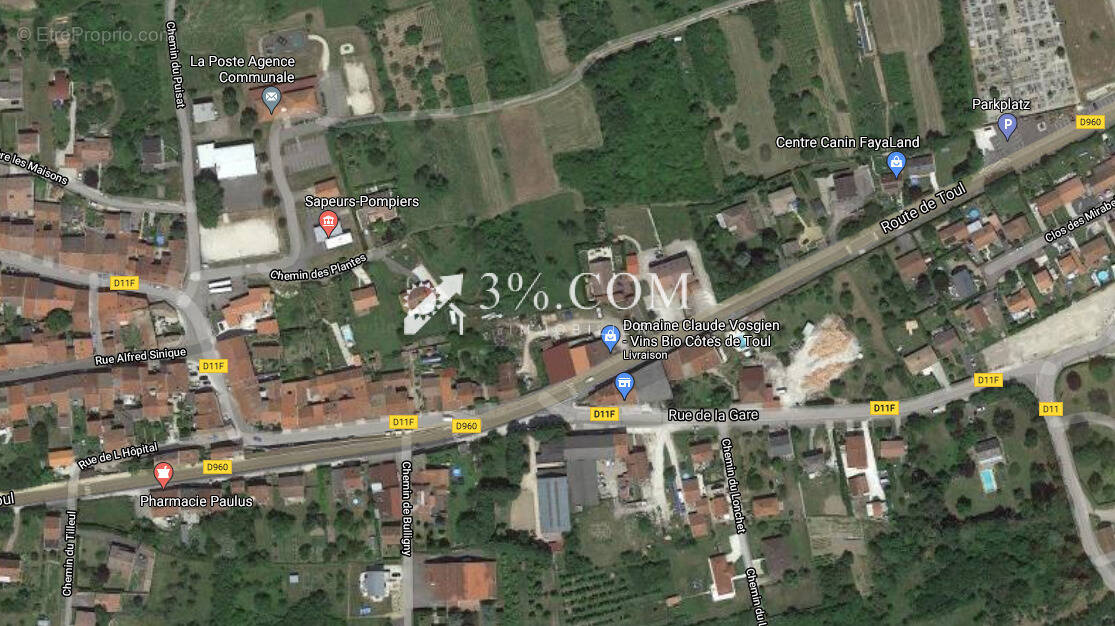 Terrain à BLENOD-LES-TOUL