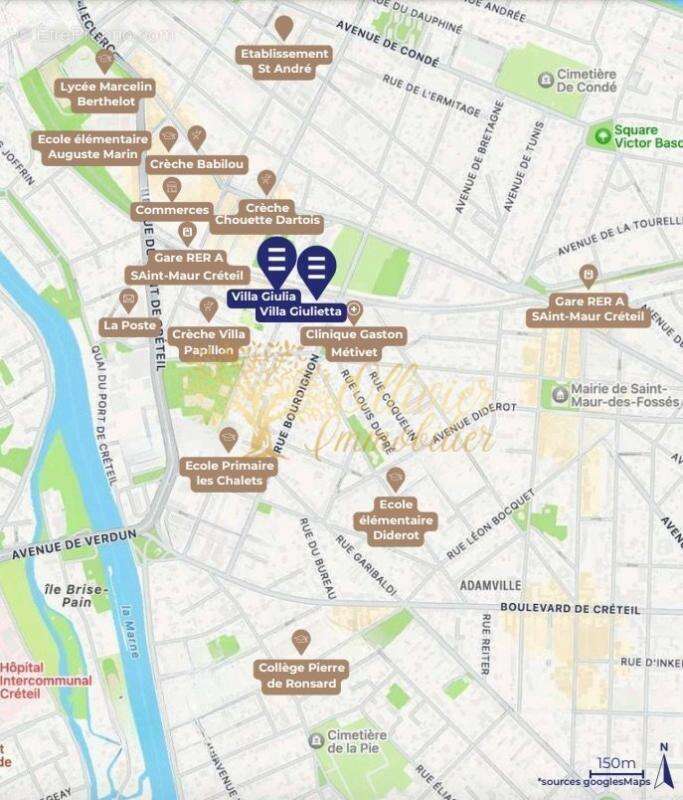 Appartement à SAINT-MAUR-DES-FOSSES