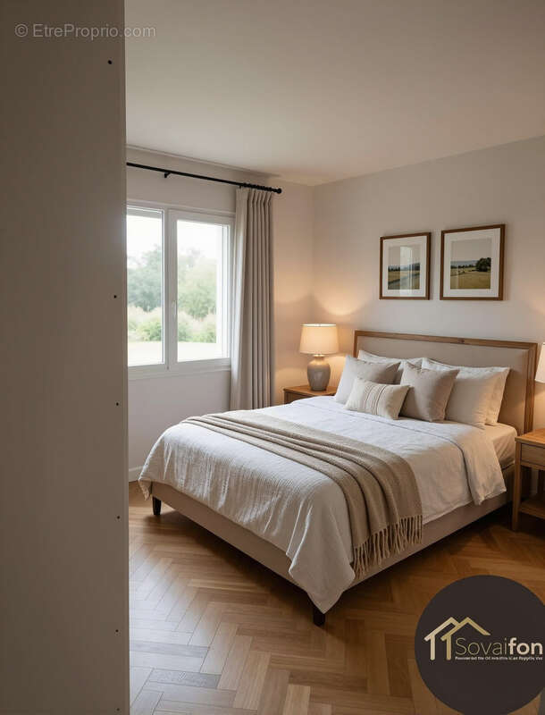 Maison 88m2, 3 chambres - photo 7