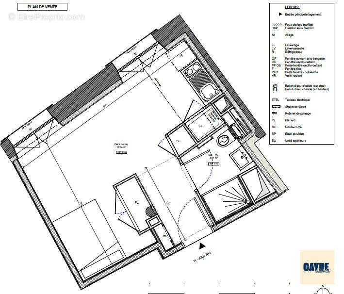 Appartement 24 m² à Saint-Malo  - photo 2