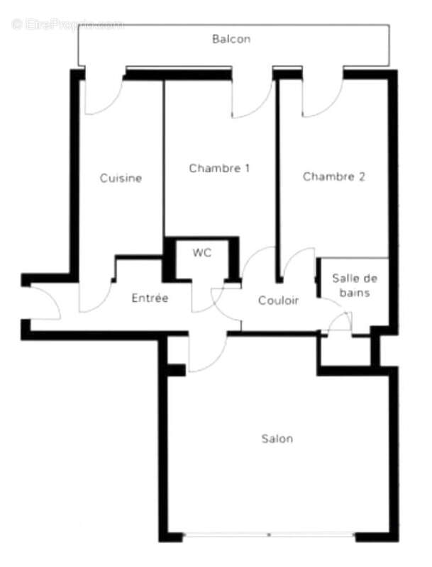 Appartement à PARIS-15E