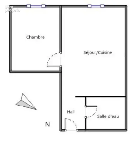 Vente appartement T2 centre-ville Ajaccio - photo 7