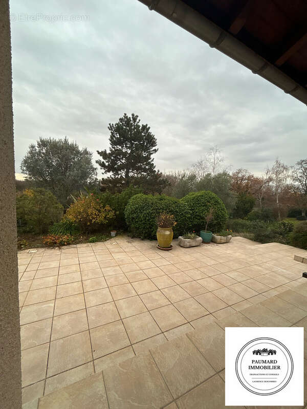 terrasse spacieuse  - Maison à GRANGES-LES-BEAUMONT