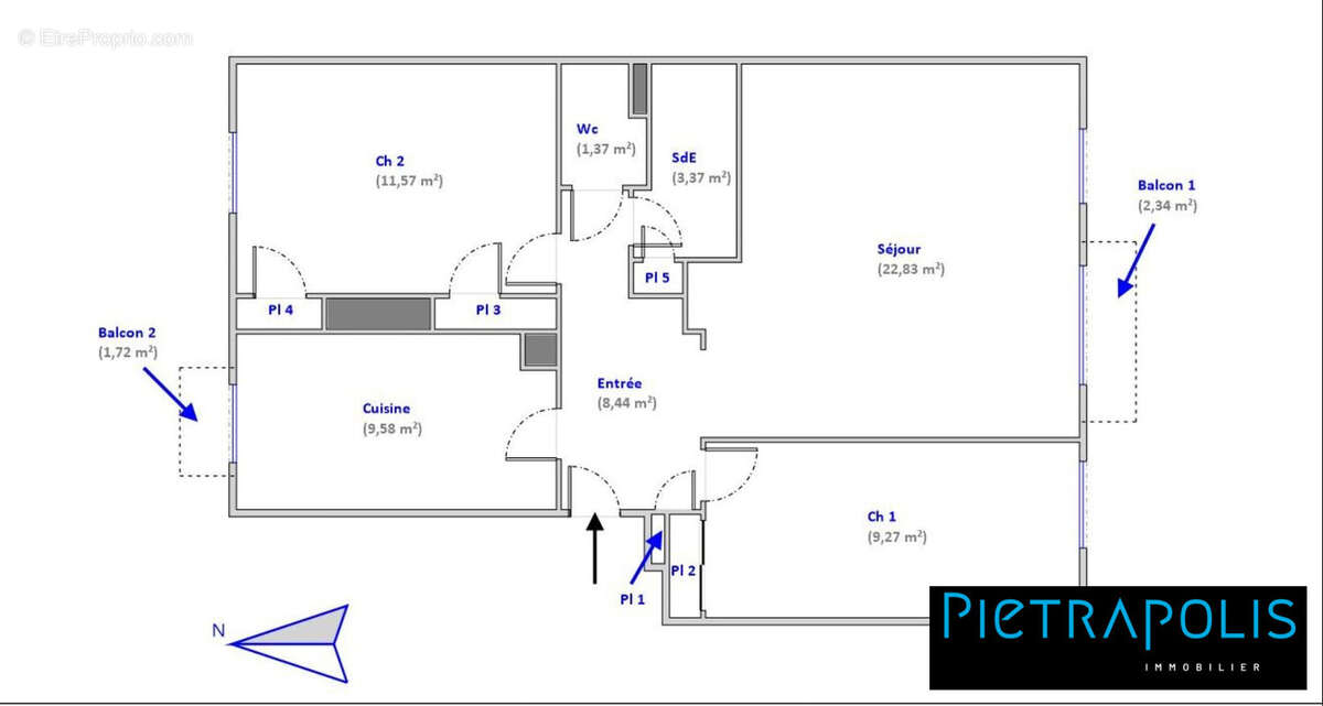 Appartement à LYON-5E