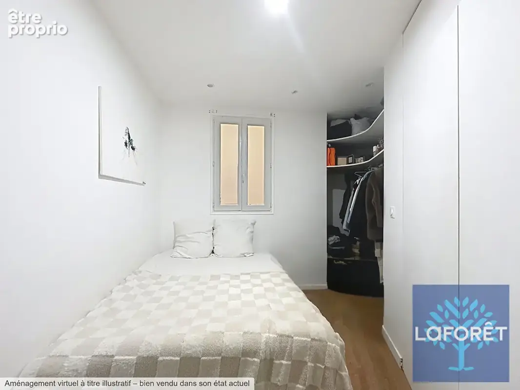 Paris 19e, 3 pièces de 54 m² entièrement rénové  ascenseur cave - photo 9