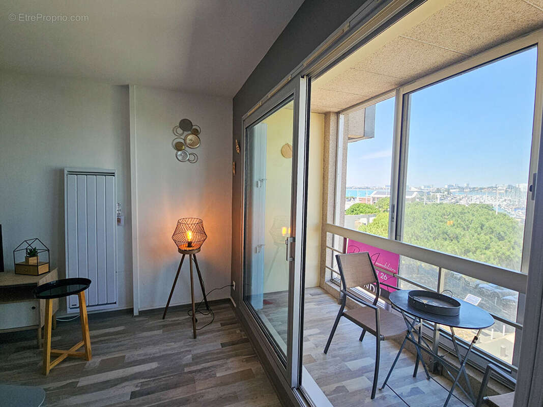 La rochelle quartier les minimes  - vue port de plaisance - photo 8