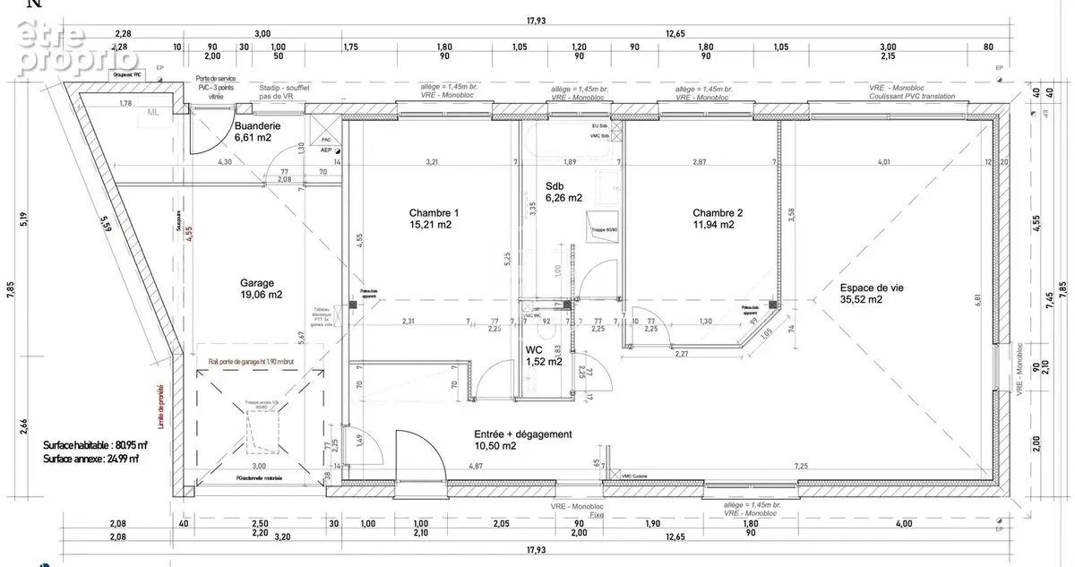 Maison 4 pièces 81 m² à vendre à Sermamagny (90300) - photo 8