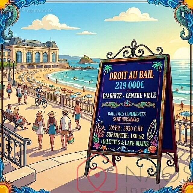 Commerce à BIARRITZ