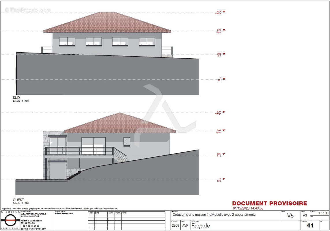 Appartement à FIGARI