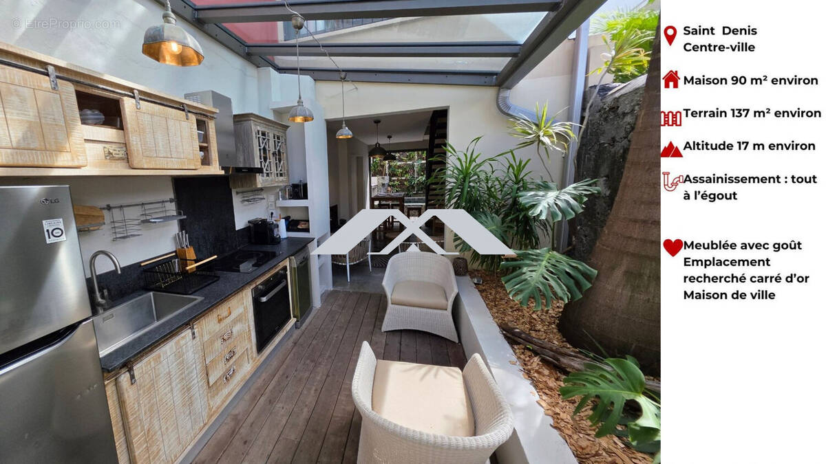 Maison à SAINT-DENIS