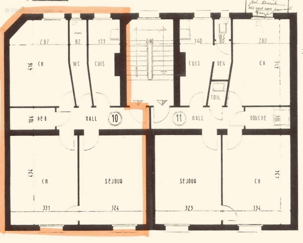 Appartement à PARIS-18E