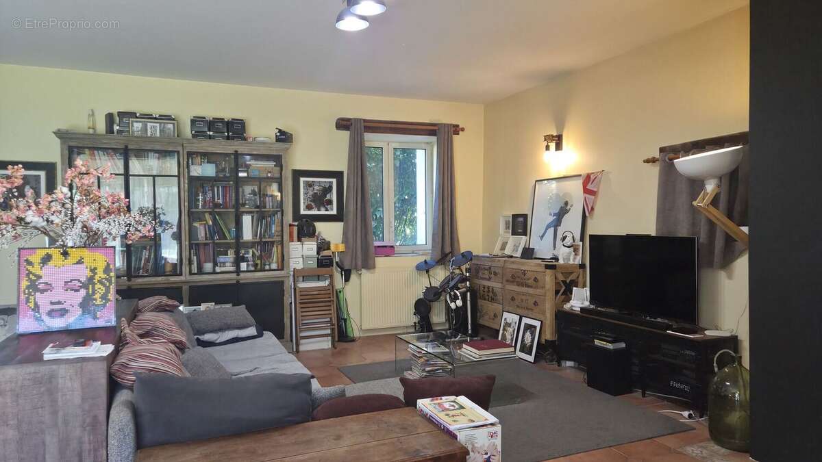 Salon Maison Principale - Maison à SAVIGNAC-DE-MIREMONT