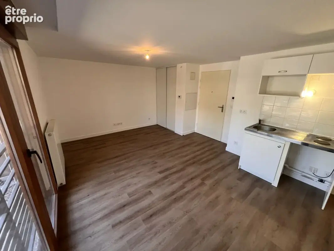 Studio villeurbanne grandclement 25 m2 rdc au calme - photo 4