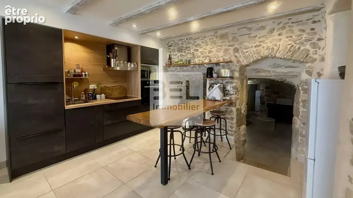 Magnifique maison de village en pierres apparentes à Laudun l'Ardoise - photo 8