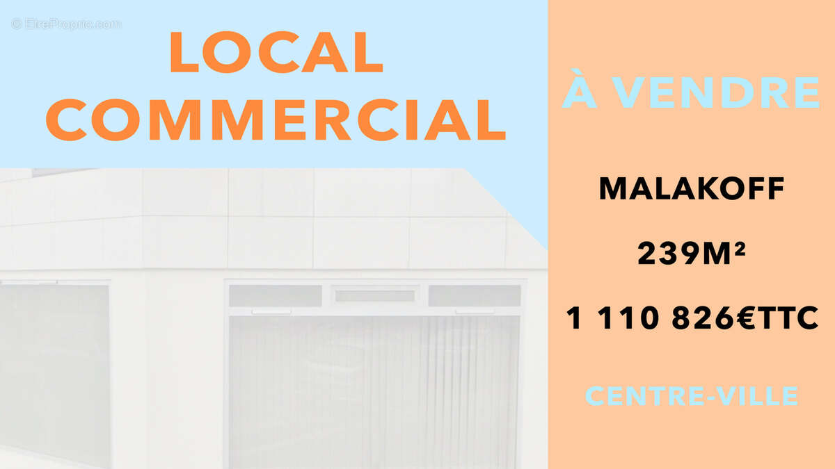 Commerce à MALAKOFF