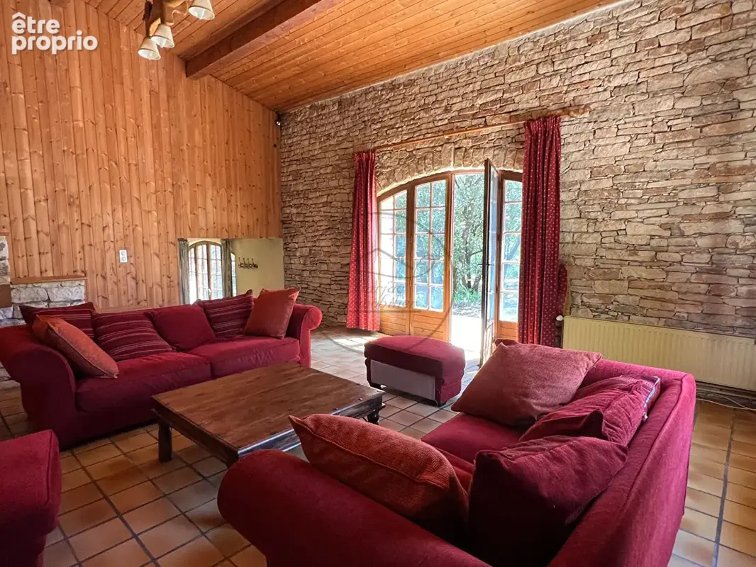 Entre Barjac et Uzès, Superbe maison en pierre avec vue panoramique - photo 9
