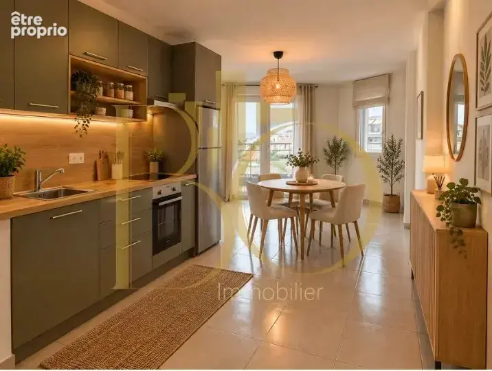 Appartement 3 pièces de 66 m² avec terrasse et double stationnement - photo 2