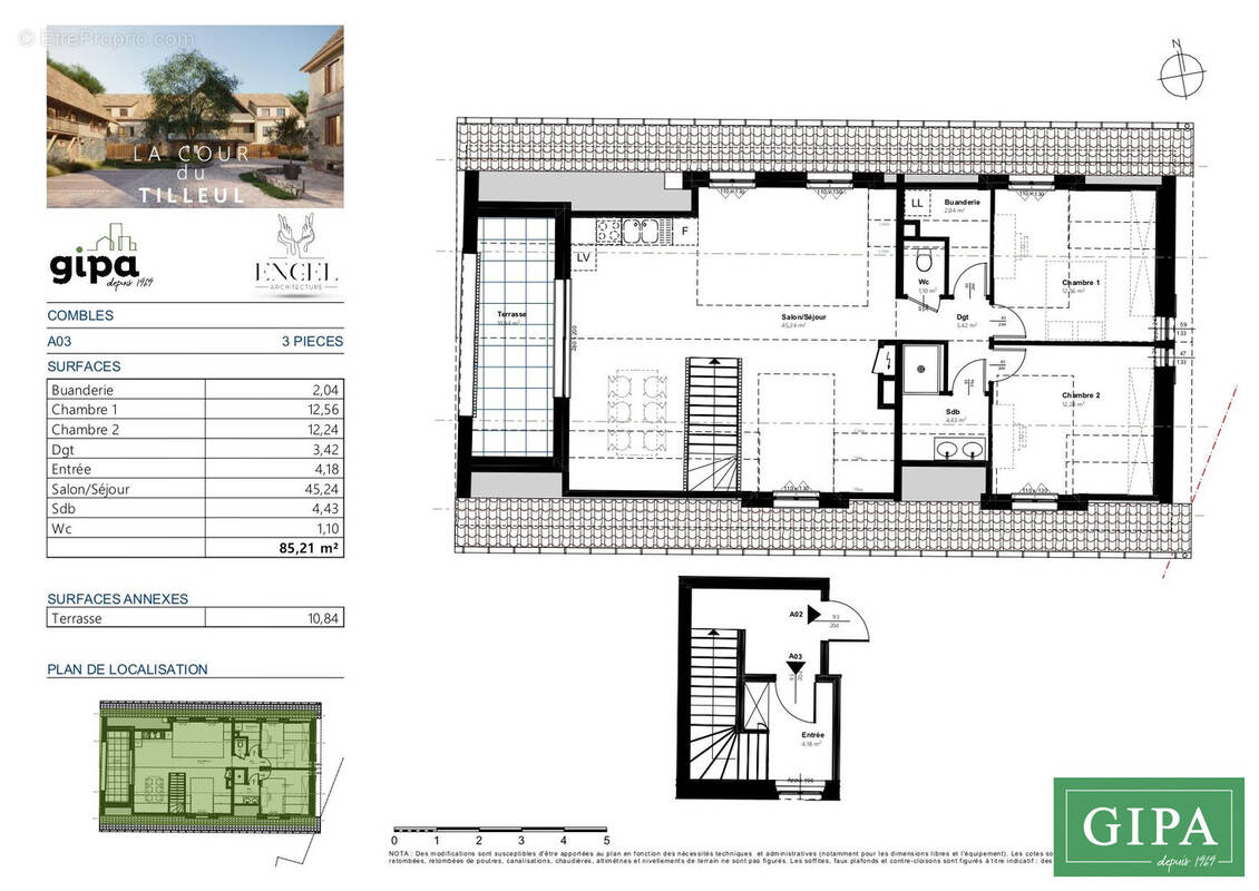 Appartement à NIEDERHAUSBERGEN