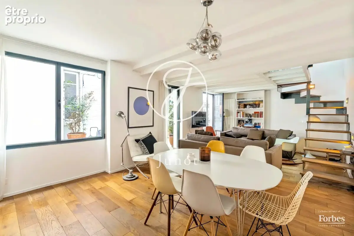 Paris 18e - MONTMARTRE - ABBESSES/LEPIC - Appartement comme une maison - 72,78m² au sol (64,55m² Carrez) - photo 3