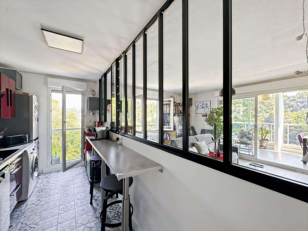 NICE Bellet Colline de Magnan 3P 68,54m² 4ème étage parfait état calme - photo 5
