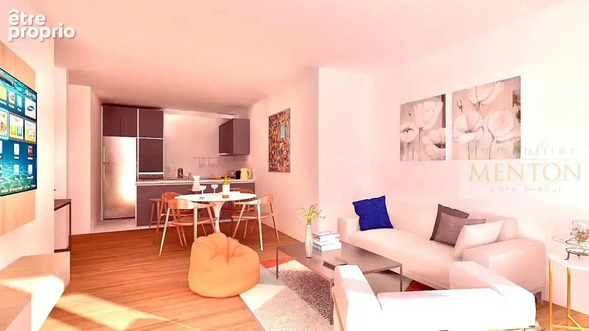 Menton , annonciade, appartement villa de 70 2 , 180 m2 de terrasse, 1000 m2 de terrain - photo 2