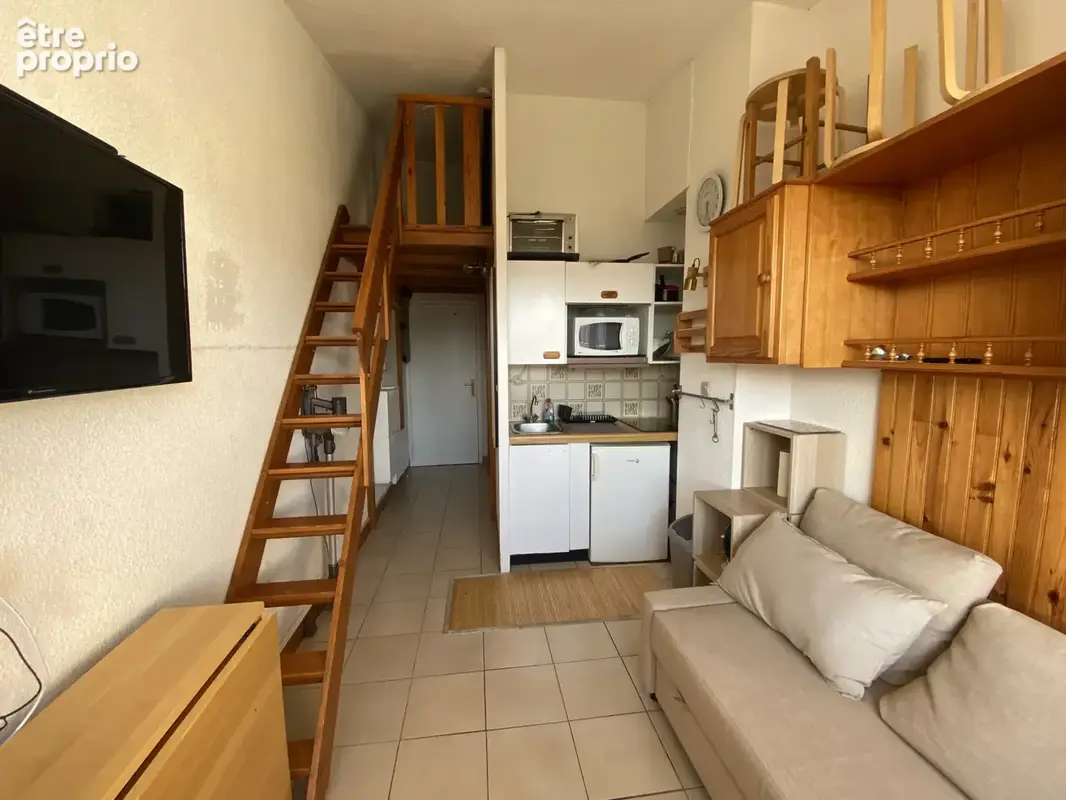 FONT-ROMEU - Joli appartement 2 pièces avec mezzanine de rangement - photo 7