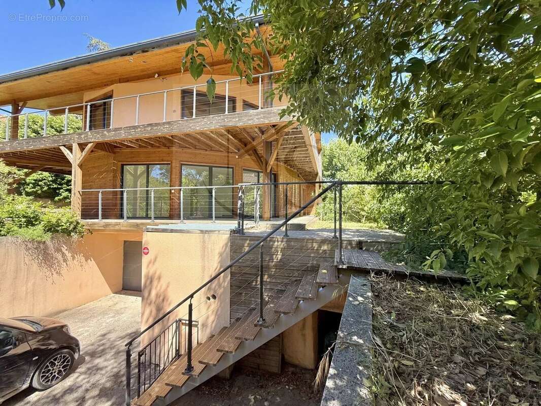 Aix-en-provence / parc de la torse centre-ville - villa d’architecte écologique en bois - photo 4