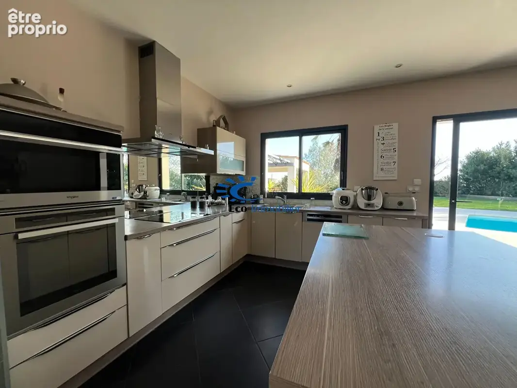 La jarrie maison contemporaine plain pied 3 chambres piscine garage - photo 14